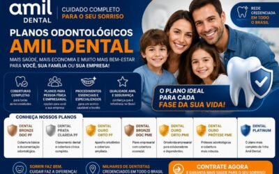 Amil Dental Ouro, Prata e Bronze: Conheça Todos os Planos Odontológicos Individuais e Empresariais